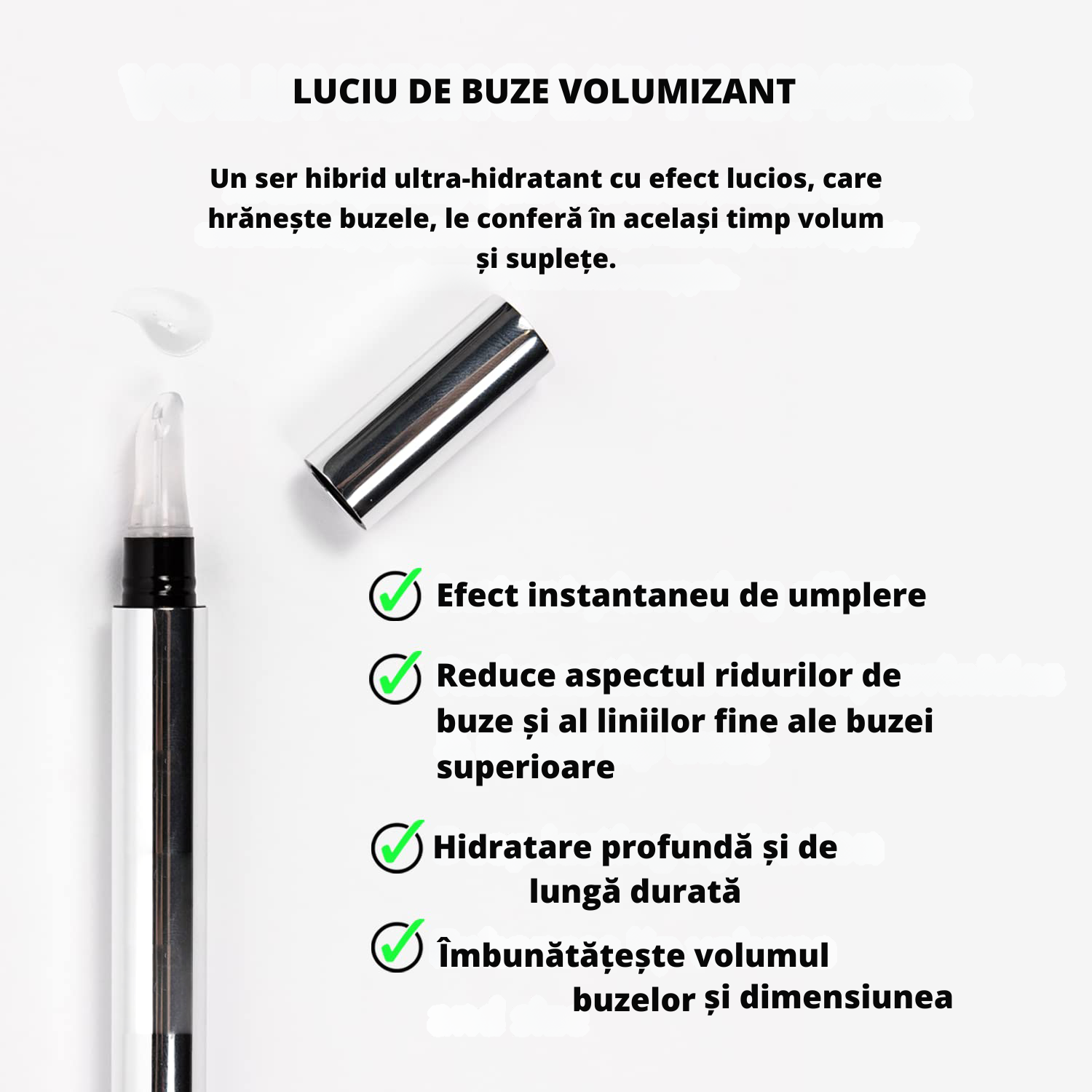Luciu de Buze pentru extra Volum